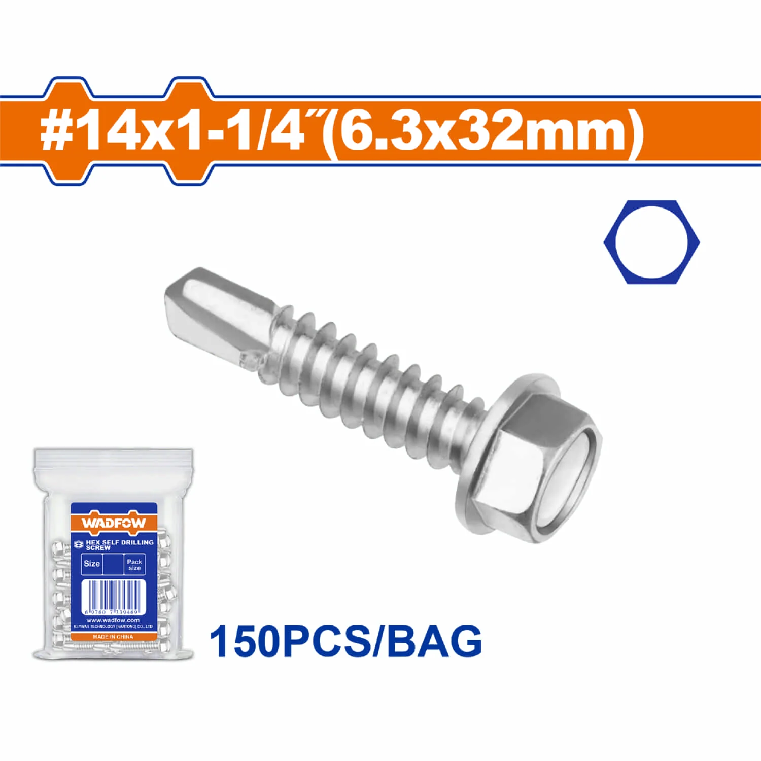 Tornillos Autoperforantes Hexagonales. Zincado. - Image 7