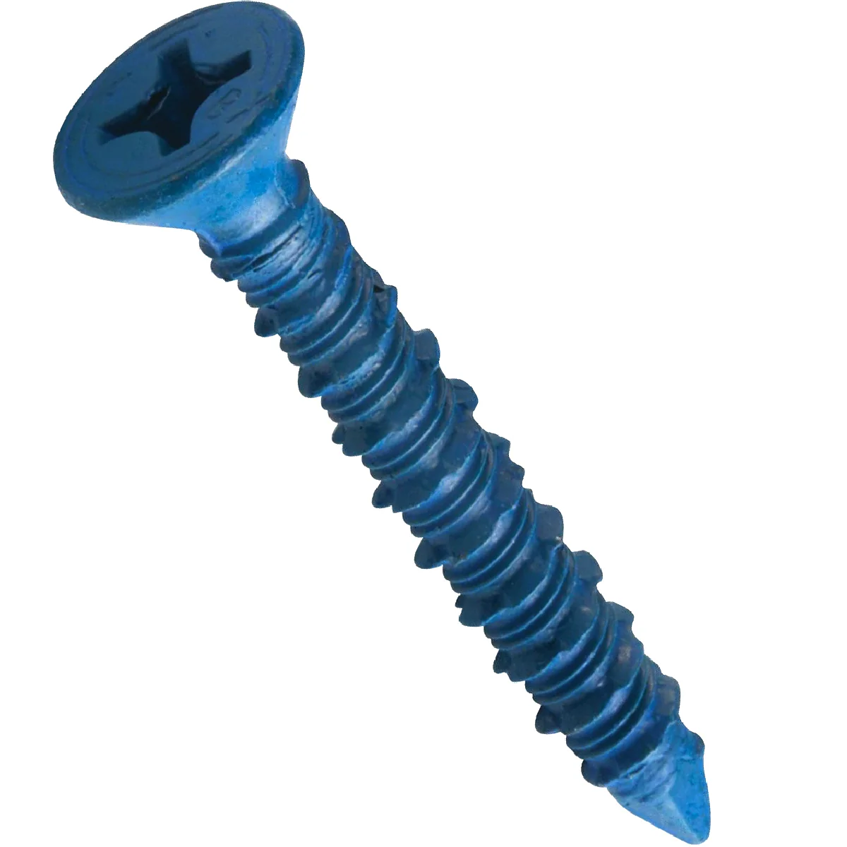 Tornillos Azules Para Concreto, Cabeza Plana Phillips, Stalgard Az. - Image 3
