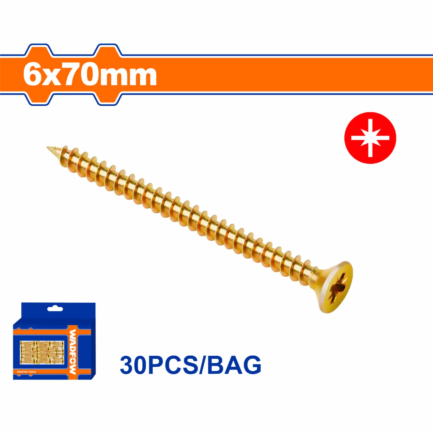 Tornillos Para Aglomerado Pozidrive. Cabeza Avellanada. Acero Al Carbono. - Image 11