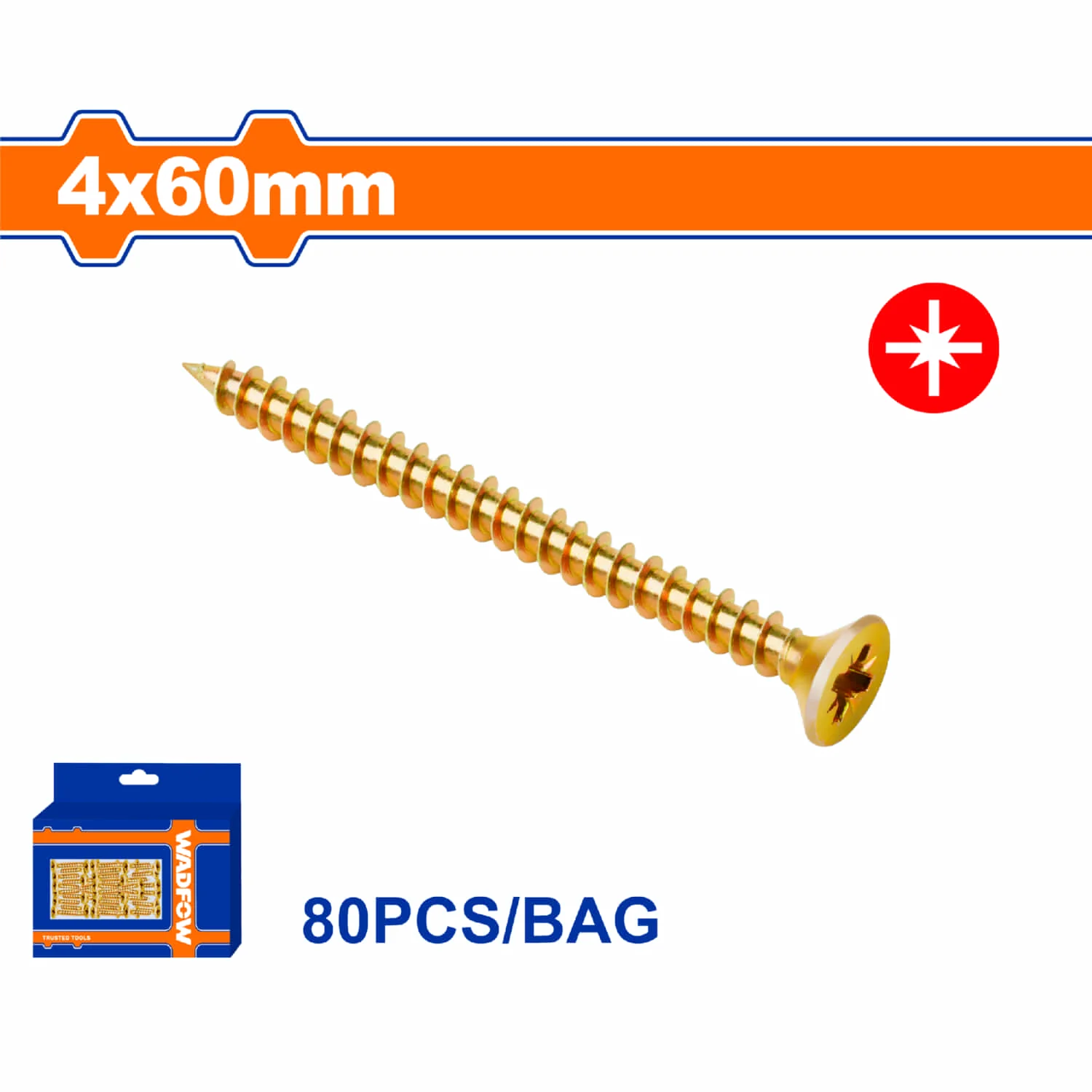 Tornillos Para Aglomerado Pozidrive. Cabeza Avellanada. Acero Al Carbono. - Image 7