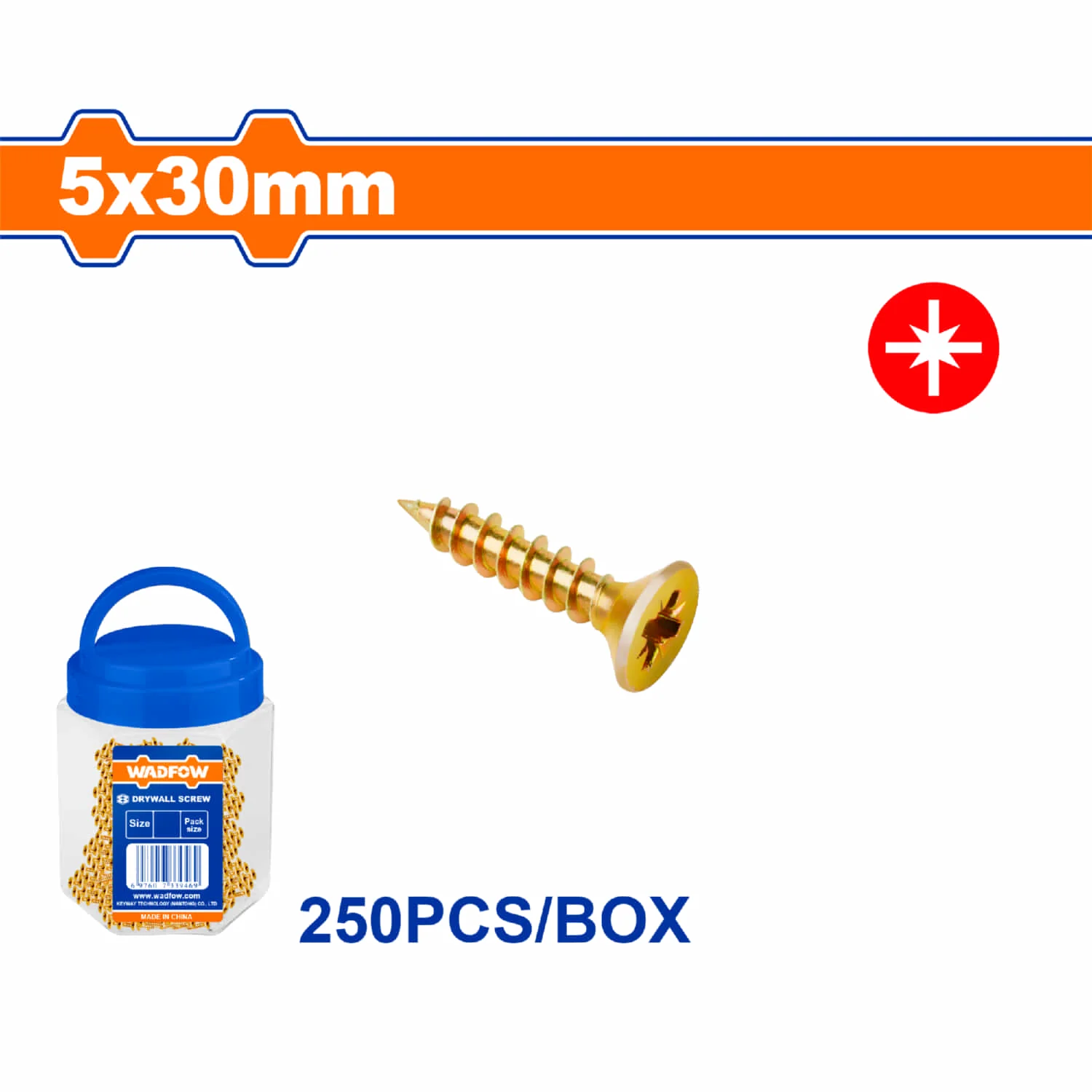 Tornillos Para Aglomerado Pozidrive. Cabeza Avellanada. Amarillo. - Image 15