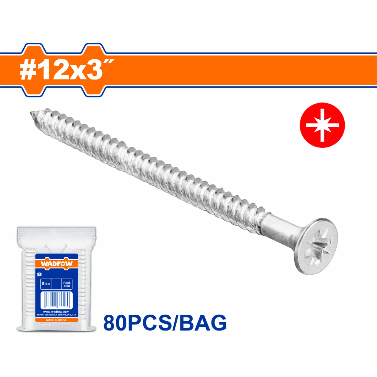 Tornillos Para Madera Cabeza Avellanada Y Punta Fina. Acabado Zinc - Image 10