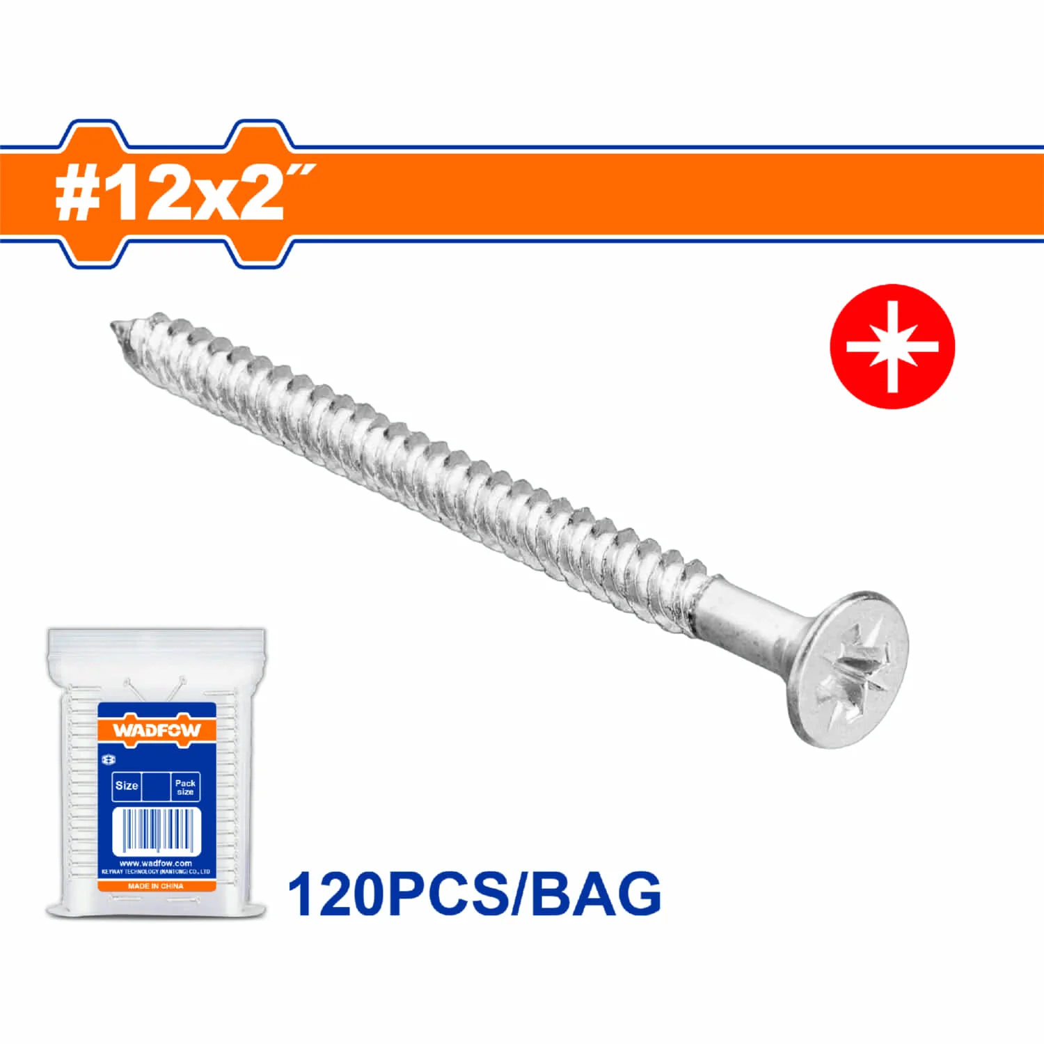 Tornillos Para Madera Cabeza Avellanada Y Punta Fina. Acabado Zinc - Image 8