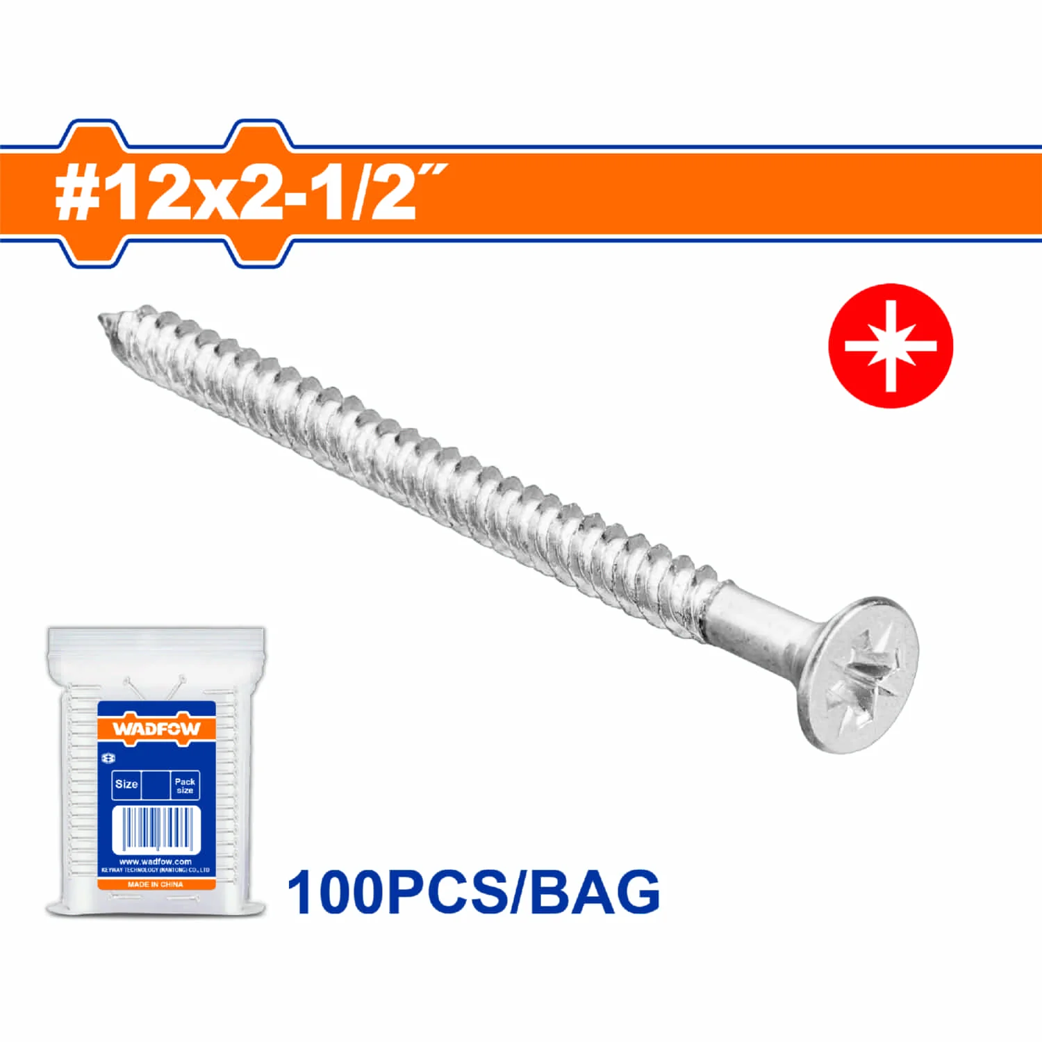 Tornillos Para Madera Cabeza Avellanada Y Punta Fina. Acabado Zinc - Image 9