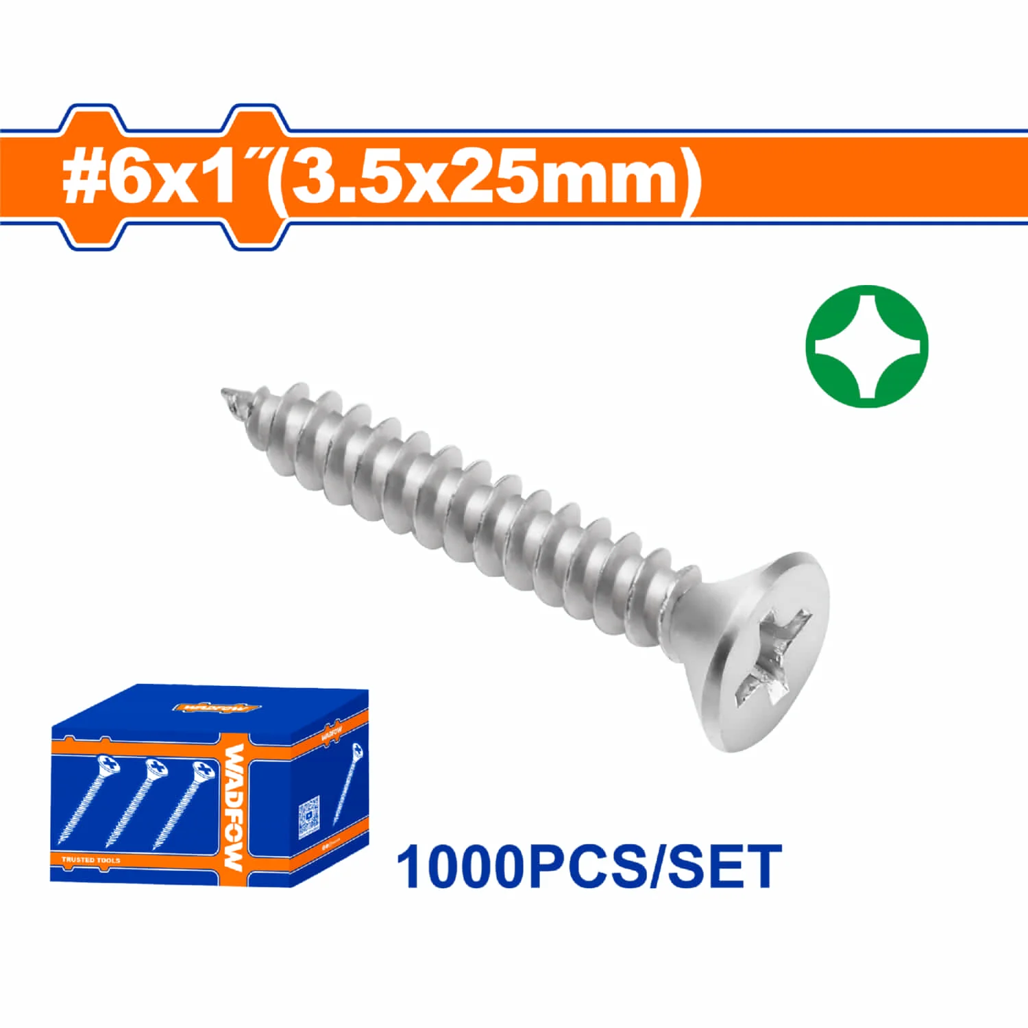 Tornillos Para Metal Phillips Cabeza Avellanada. Autorroscante Acero Al Carbono - Image 3