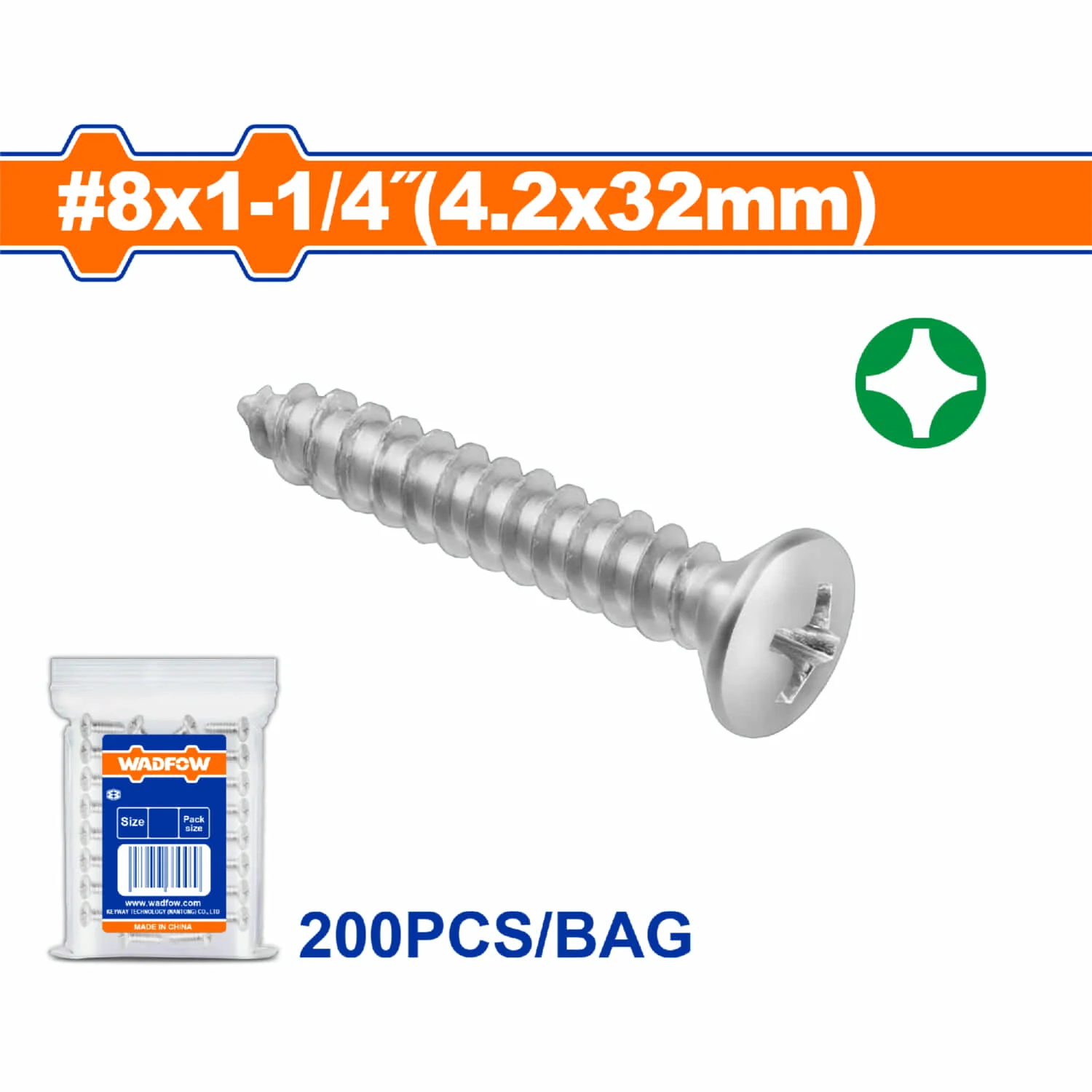 Tornillos Para Metal Phillips Ovalado. Acabado Zinc. Autorroscante. - Image 3