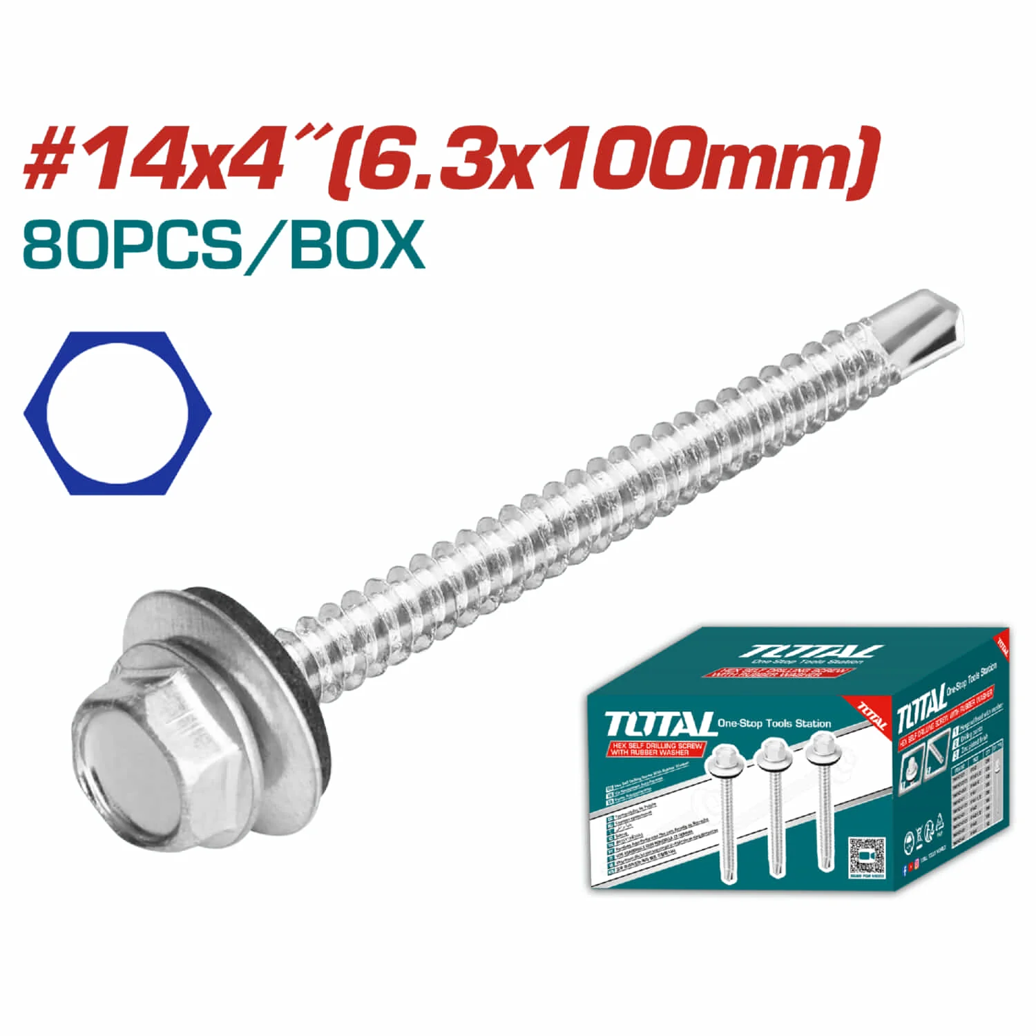 Tornillos Para Techo Hexagonal. Autotaladrante Con Arandela. Zincado. - Image 10