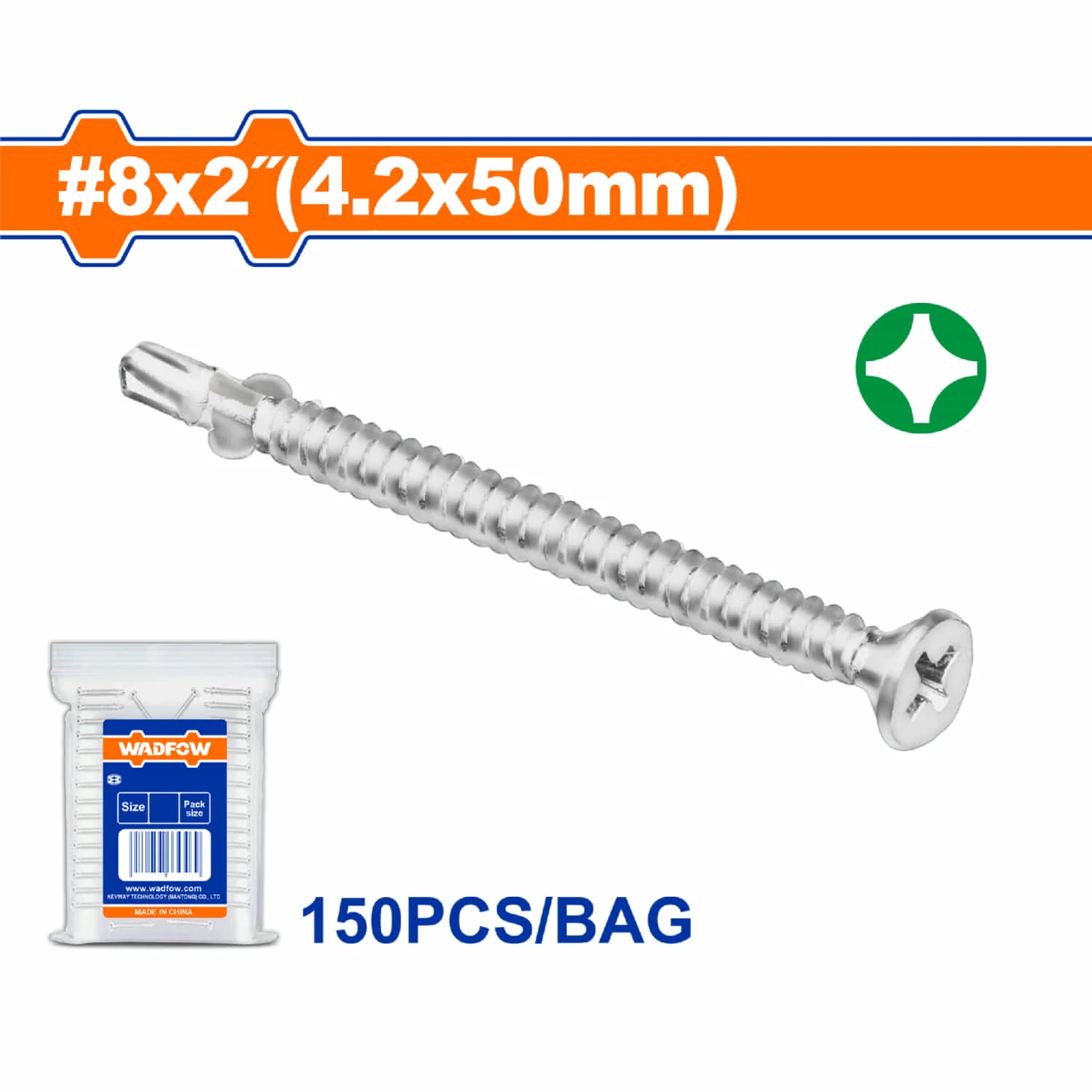 Tornillos Punta Broca Con Alas  Phillips. Acabado Zinc. Para Perforar. - Image 5