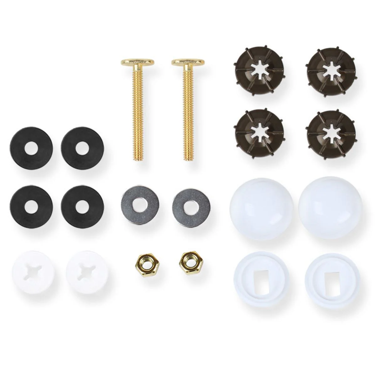 Tornillos Y Accesorios Para Montaje De Inodoros. Kit De Fijación.