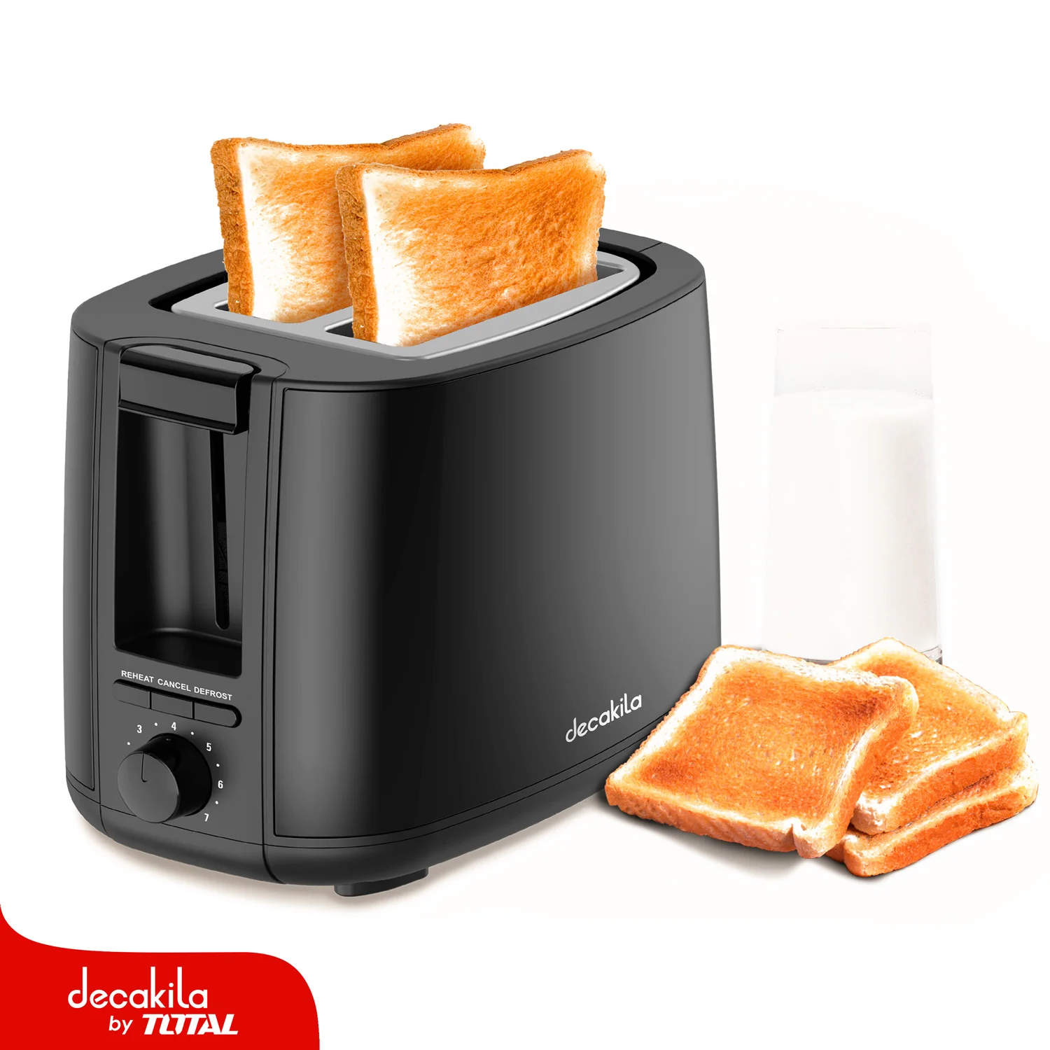 Tostadora De Pan 2 Rebanadas. 750W. Voltaje: 120V/60Hz. Ranura 2 Cortes. - Image 2