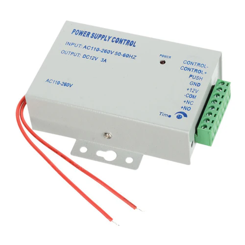 Transformador Y Caja De Cableado Para Sistema De Control De Acceso 2 Años Garantia