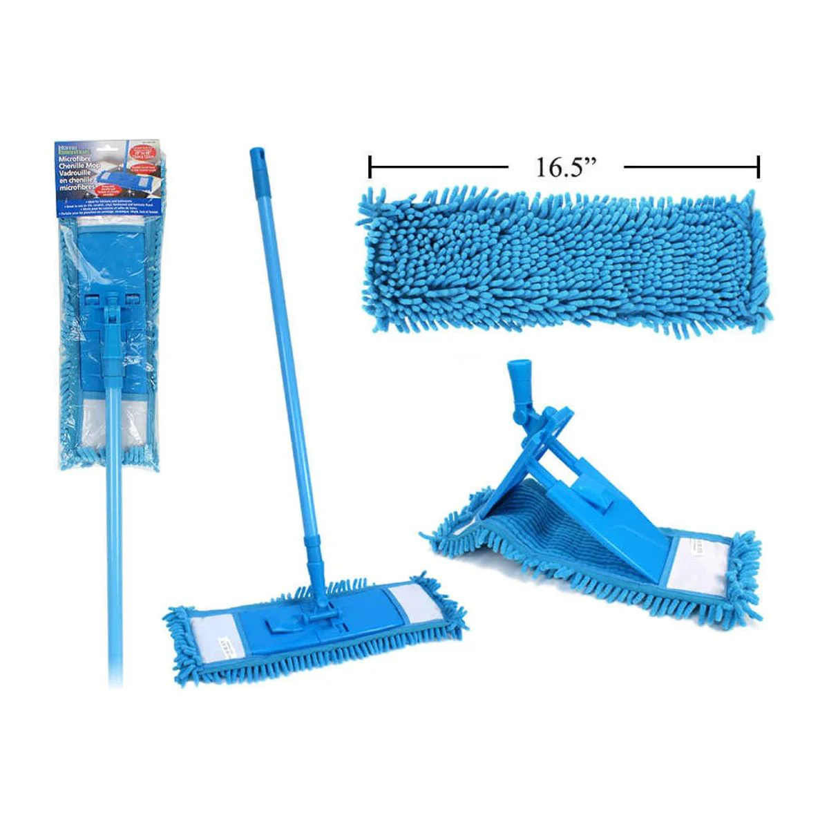 Trapeador Exprimidor De Microfibrafregona De Chenilla, 28 "-48" - Image 4