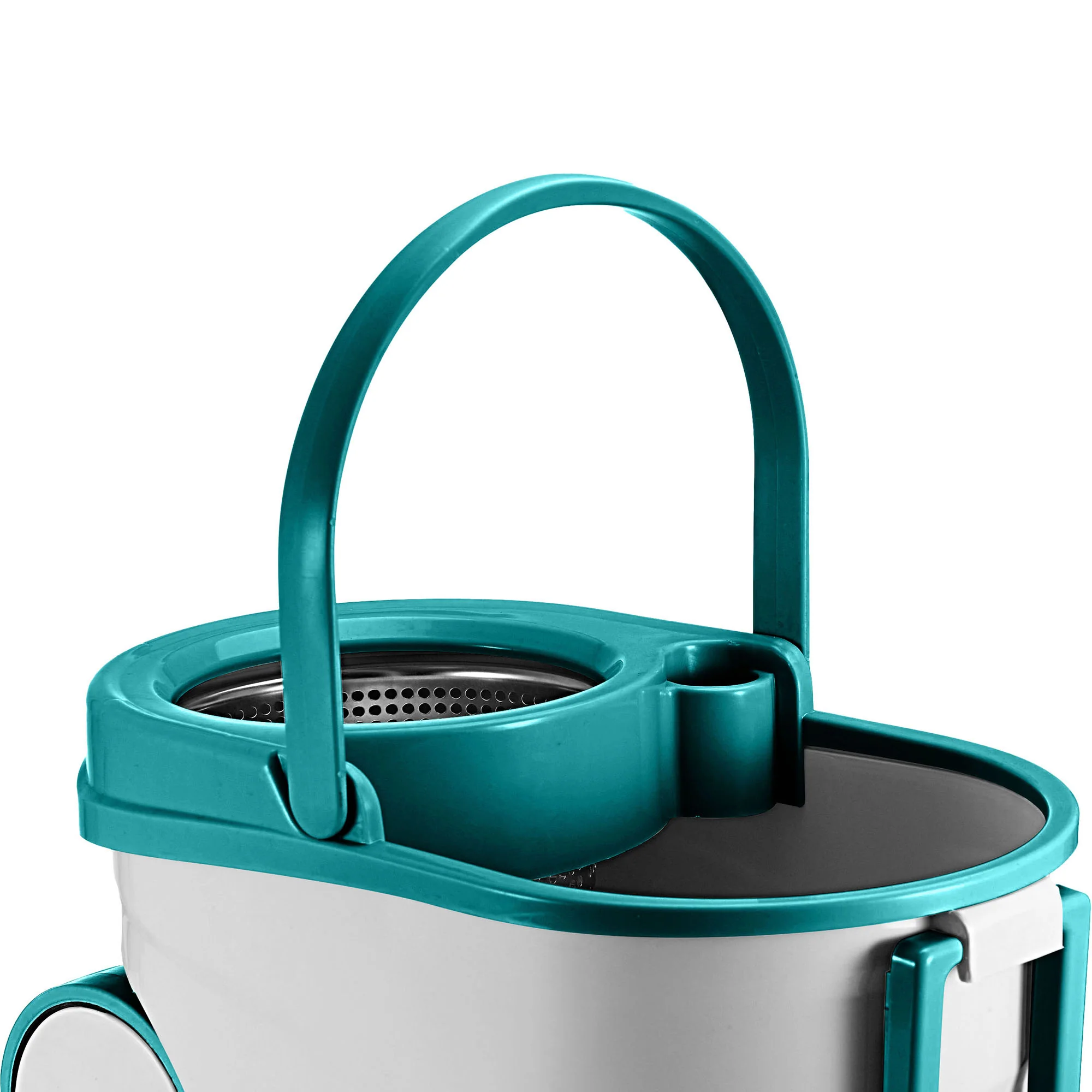 Trapeador Spin & Mop Max Con Tina Giratoria Inoxidable De 9 Litros - Image 4