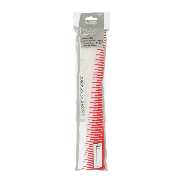 Tubo De Extensión De Polipropileno 1-1/2" X 12"  Para Trampas De Drenaje Tuberías - Image 2