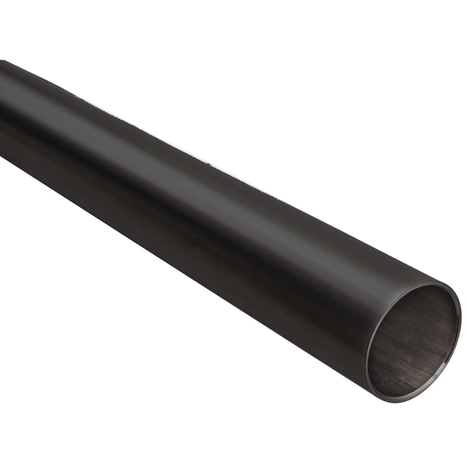 Tubo Redondo, DIA-42.4X1.5 Mm 4.5 Mts,  Inoxidable Negro Satinado 304SS-PVD