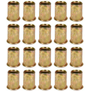 Tuercas Remachables De Acero Con Borde Avellanado (20 Piezas) - Image 9