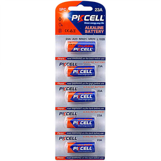 (5 Piezas) Baterías Alcalinas 23A 12V - Image 2