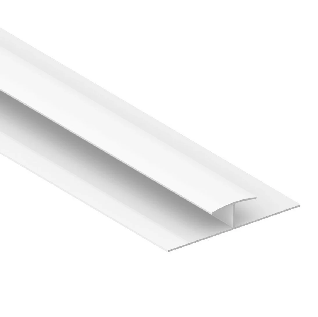Union Tipo H Accesorio Cielo Raso PVC Techo Blanco BRILLO 5.95M Resistente A Humedad Fácil Instalación Alta Durabilidad