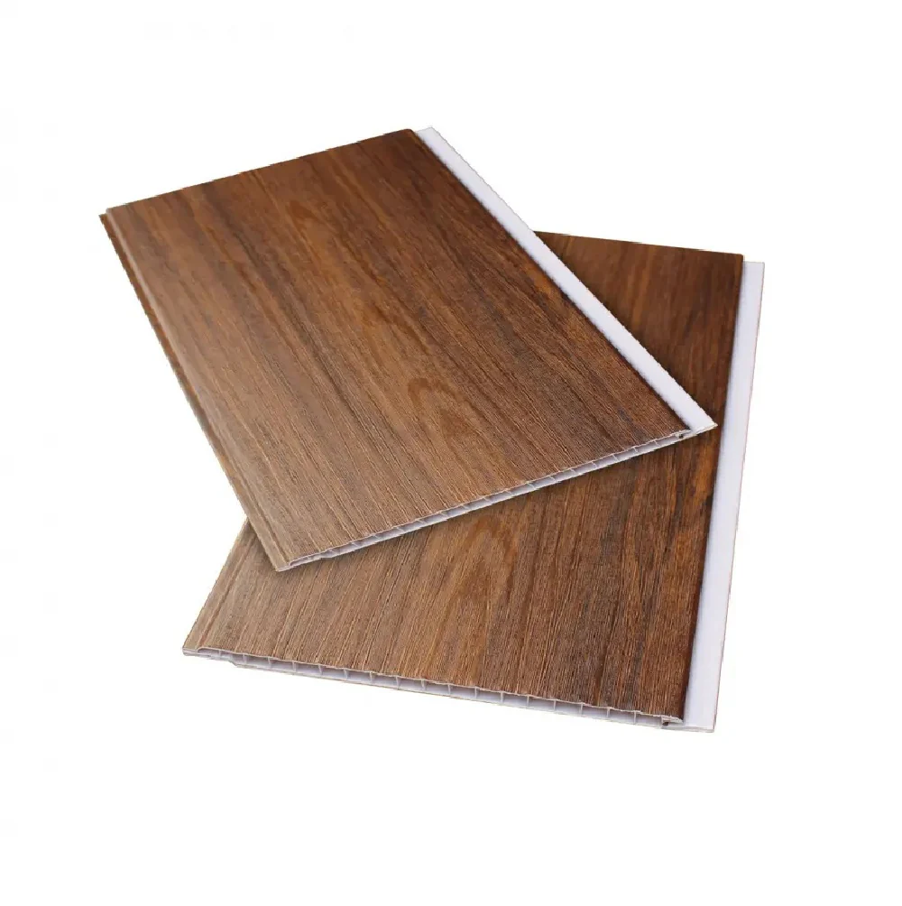 Union Tipo H Accesorio Cielo Raso PVC Techo Nogal Madera 5.95M Resistente A Humedad Fácil Instalación Alta Durabilidad - Image 3