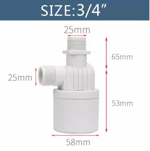 Válvula Automática De Control De Nivel De Agua De 3/4" - Image 6