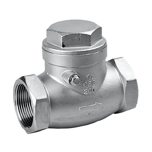 Válvulas Check Anti-Retorno Industrial Roscada. Inox T-304. - Image 6
