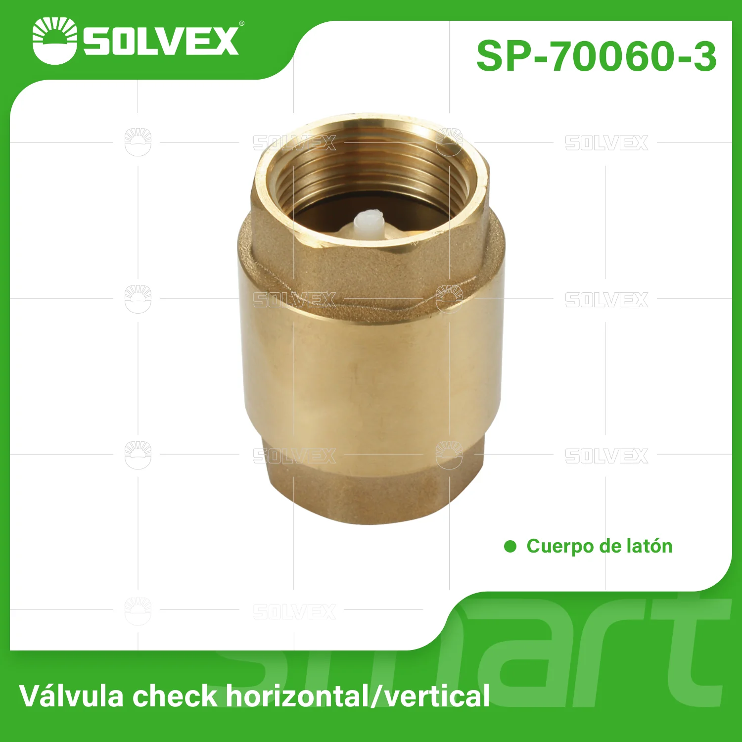 Válvulas Check De Latón Con Resorte Horizontal Y Vertical 200 PSI. - Image 4