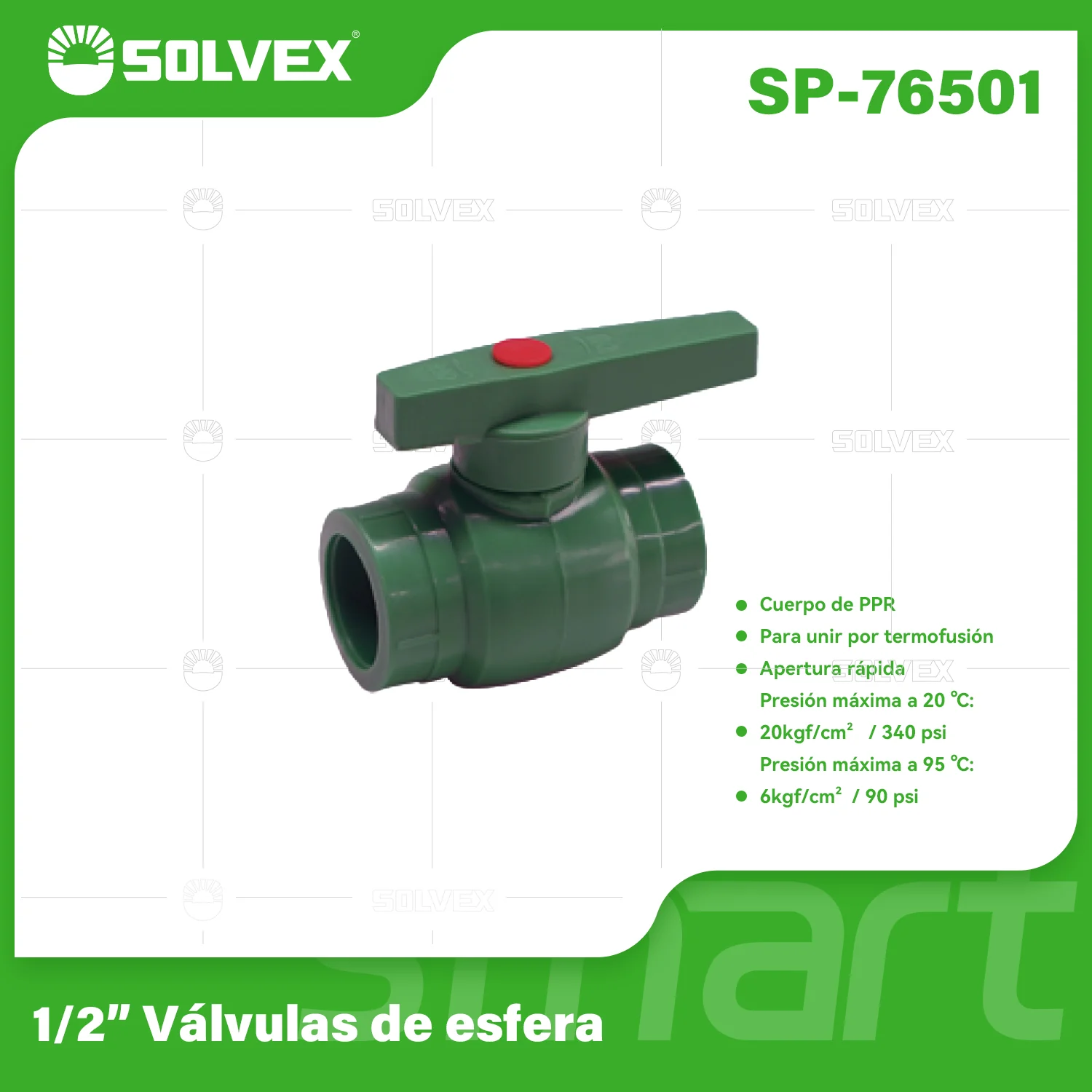 Válvulas De Bola PPR. Conectores De Esfera Termofusión Para Agua. Apertura Rápida. - Image 2