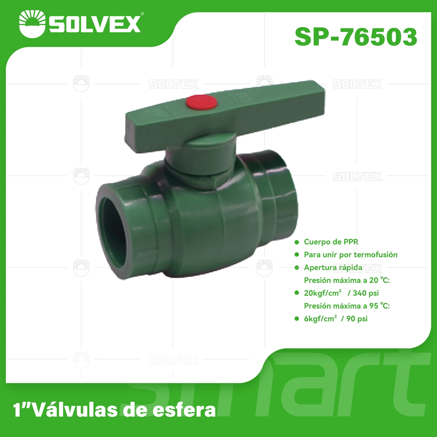 Válvulas De Bola PPR. Conectores De Esfera Termofusión Para Agua. Apertura Rápida. - Image 4
