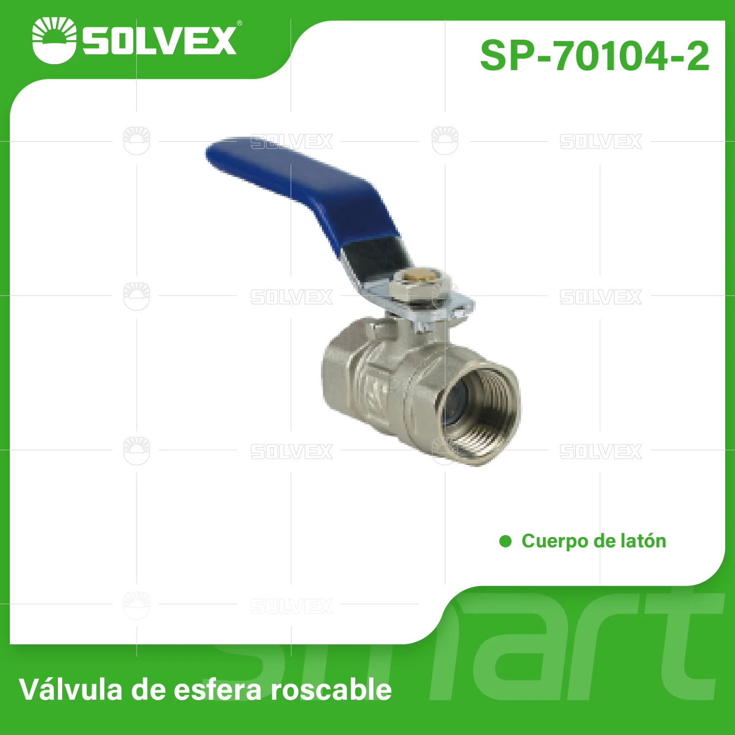 Válvulas De Bola Roscables De Latón Niquelado Con Manija Metálica. Para Agua, Petróleo Y Gas (WOG). - Image 3