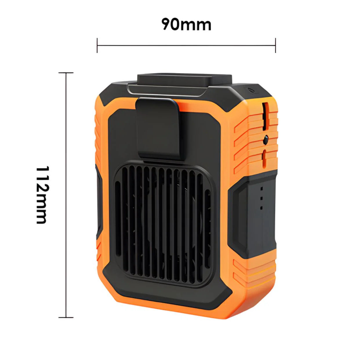 Ventilador Portátil Recargable Con Clip. Mini Abanico De Cintura USB De 3 Velocidades. - Image 4