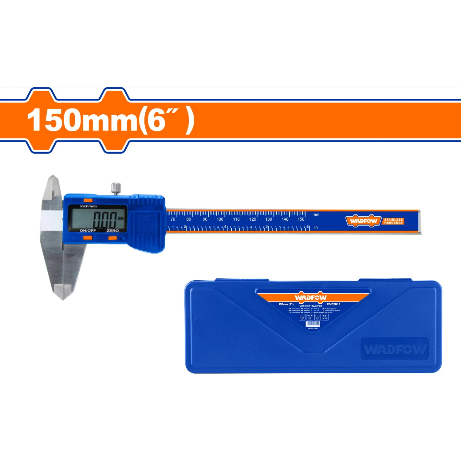 Vernier Calibrador Digital Rango: 0-150Mm Lectura: 0.01Mm Batería 3V Métrico Y Pulgadas. Pie De Rey - Image 2