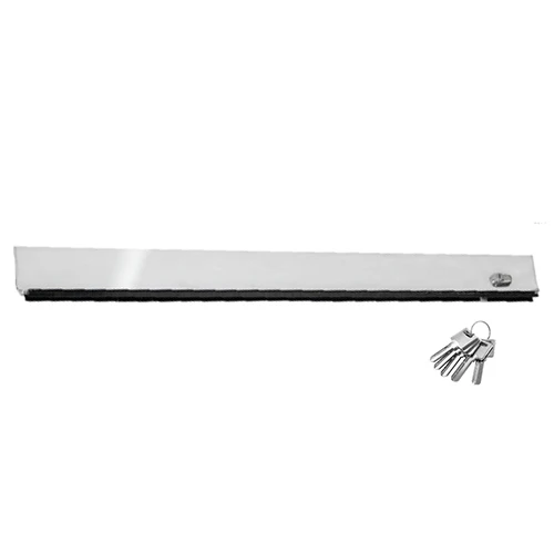 Zocalo Inf. Puerta.80Mm Inox304macizo.1Mt Recortable No Req Saques.P/8-10-12Mm Brill