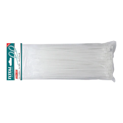 Zunchos TOTAL TOOLS (100 Piezas) Color Blanco - Image 6